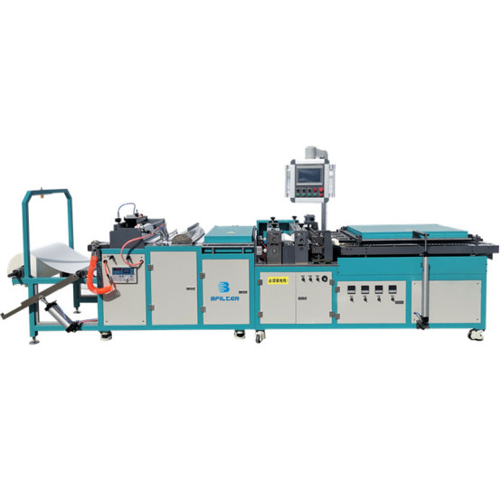 High Automatic 800mm Rotary Pleating Machine Heavy Duty Air Filter Making