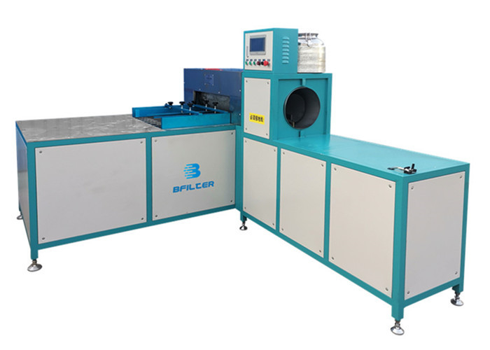 Air Filter Automatic 350mm Paper Loading Machine 0.6 MPa