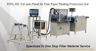 PLPG-350 Full-auto air filter paper pleating machine Material Stainless Steel Speed 5~30m/min