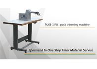 Manual Car Air Filter Pack Trimming PU Filter Making Machine