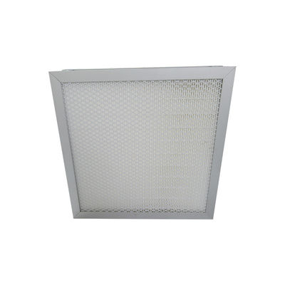 HEPA Metal Fiber Filter Cardboard Frame Merv 13 Merv 14 Pleated Air Purifier