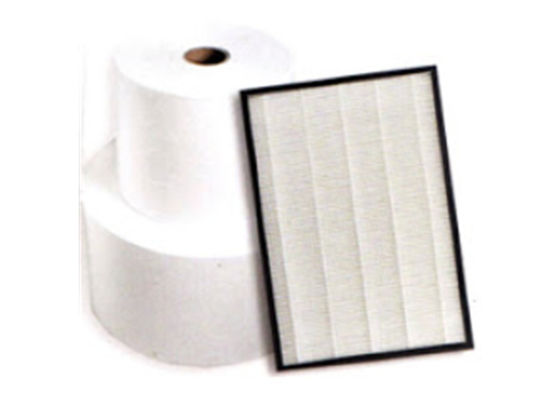 Low Resistance Laminated HEPA Ulpa Glass Filter Paper Media Primary