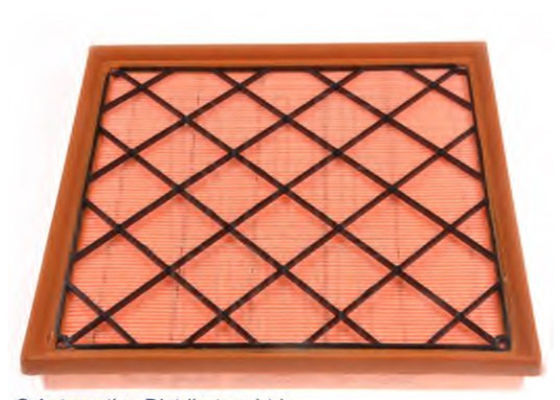 13272717 Auto Air Filter For Car 255mm Length Filter Insert