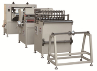 High quality white PLCZ55-600 Knife Paper Pleating Production Line filter making machine For pleating the filter