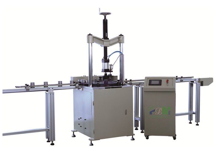 Full-Auto 270mm Turntable Seaming Production Line Oil Filter Making Machine