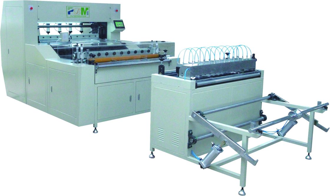 140pleats/Min Filter Paper CNC Folding Machine Production Line Three Generations