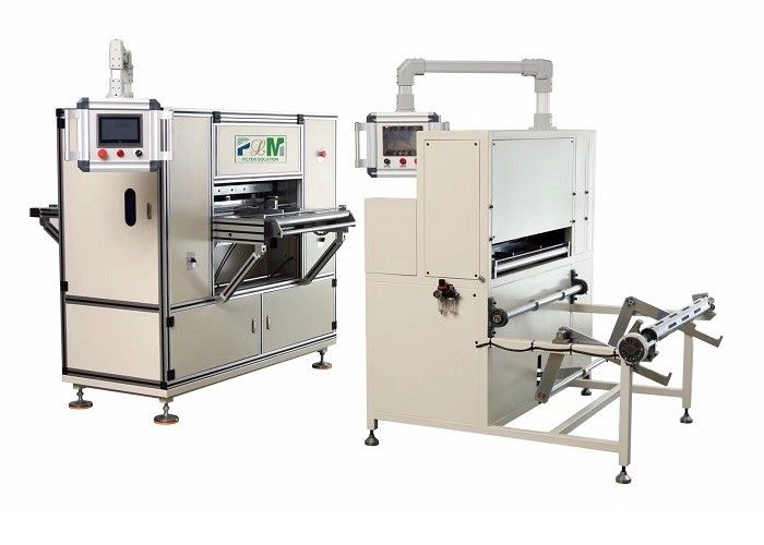 Multi Layers Filter Media Knife Pleating Machine PL-AUTO55-1050 Motor Power 4kw Full Automatic