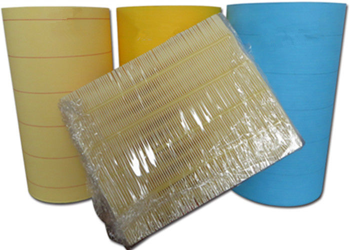 Truck/Car Wood Pulp Air Filter Paper Rolls Corrugated shape
