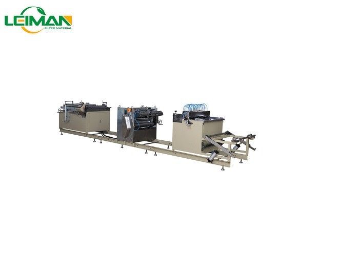 Full Auto Paper Folding Oil Filter Production Line Width 420mm