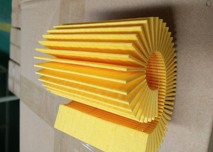 0.88mm Thickness OEM Oil Filter Paper Pleated Cut According To Filter Size