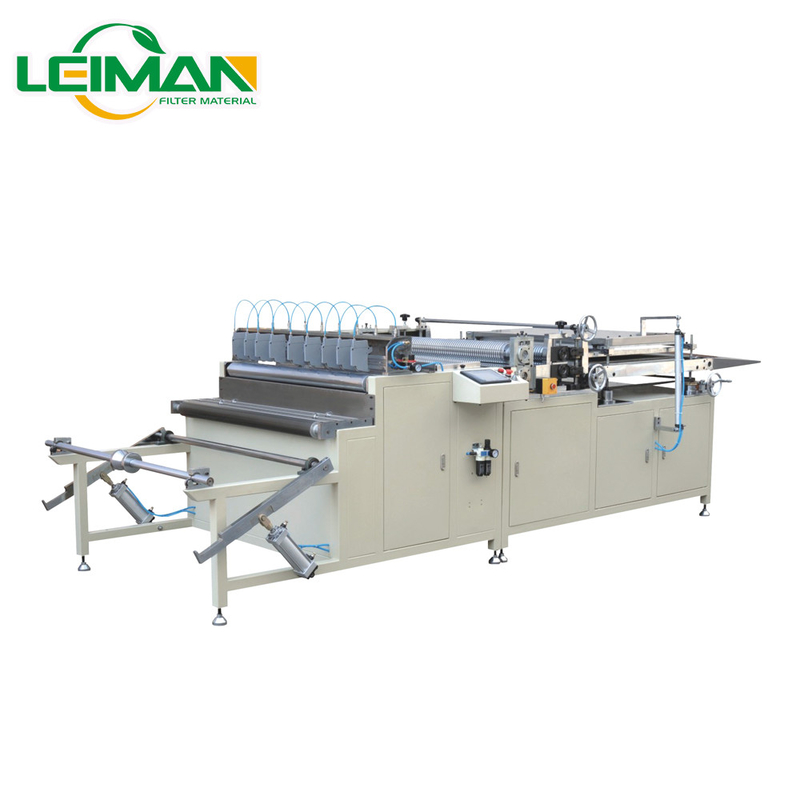 Heavy Duty Rotary Max Paper width 1000mm Air Filter Making Machine