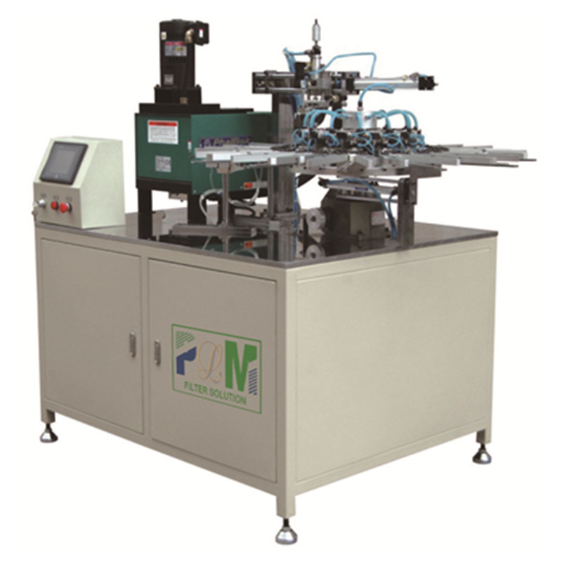 PLJT-250-12 Knife Pleating Machine Full Auto Turntable Clipping