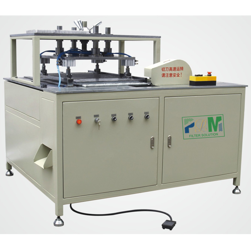 PLTS-1000 Wire Mesh Trimming Knife Pleating Machine CE Certification